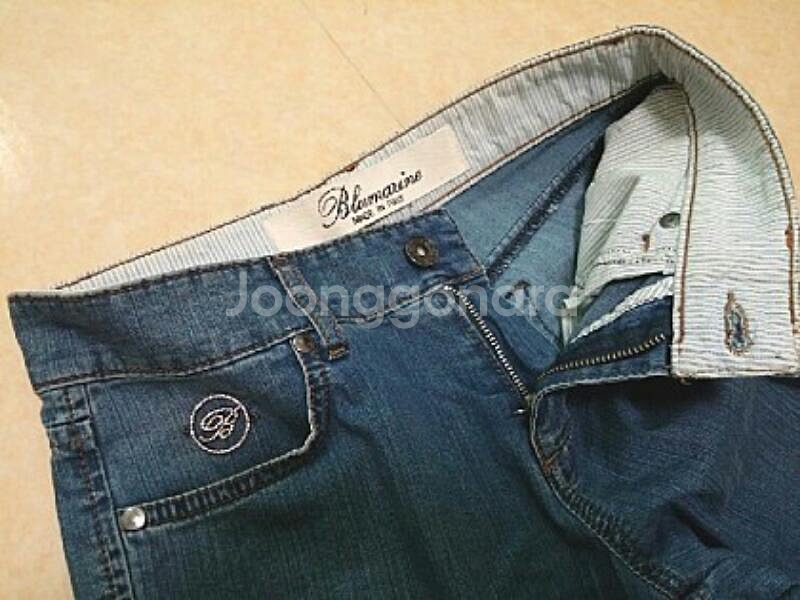 블루마린 스왈로브스키 부츠컷 프리미엄진--3
