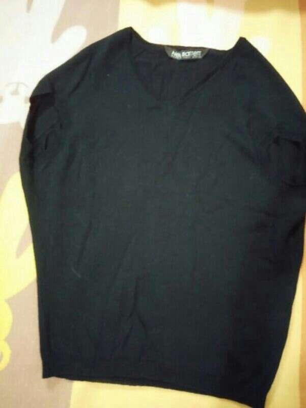 닐바렛 여성 버진라나울 블랙 오프숄더 프리미엄 니--0