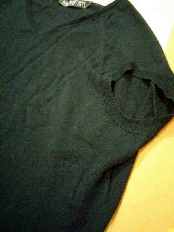 닐바렛 여성 버진라나울 블랙 오프숄더 프리미엄 니--2