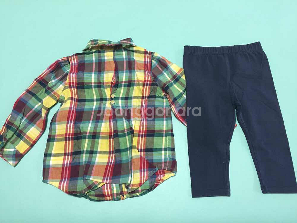 폴로 셔츠+레깅스 12개월--3