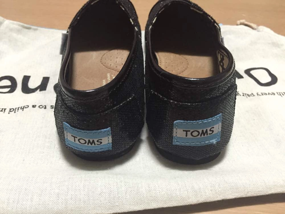 탐스 글리터 블랙 6.5 235mm TOMS 이미지