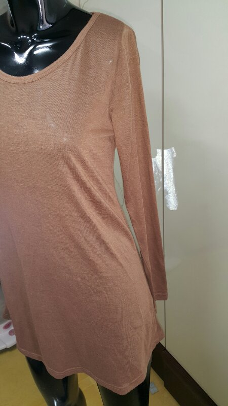 누드베이지기본티 이미지