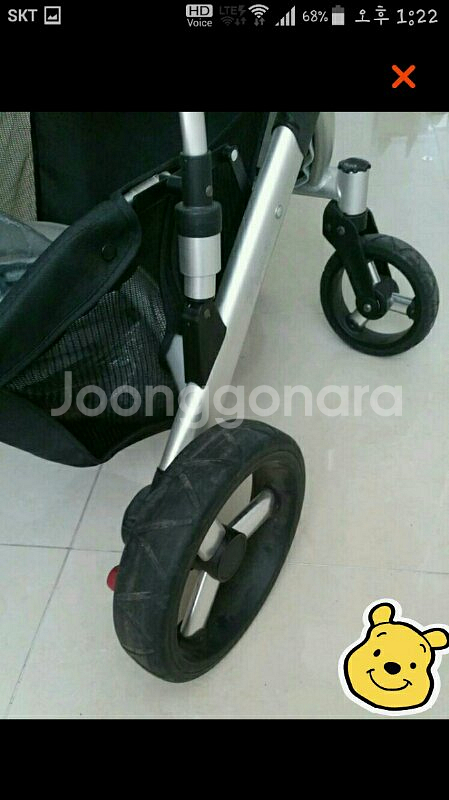 리안로데오 유모차+카시트--2