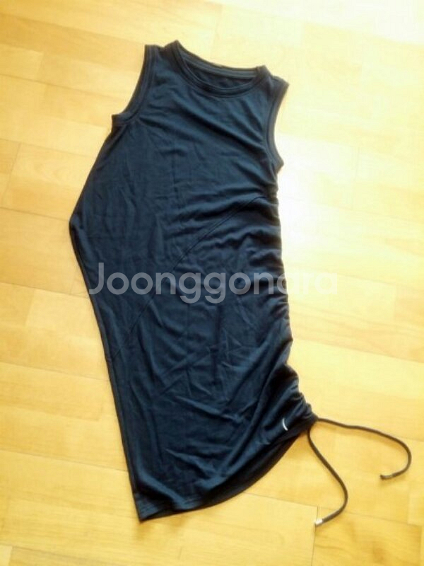 엘리타하리 다크블루 스포티 저지 원피스--0