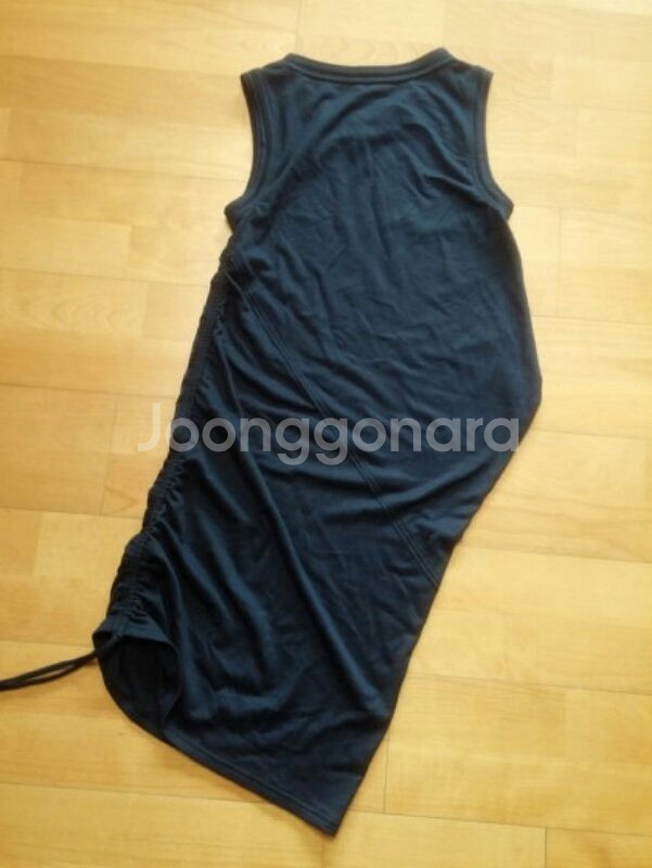 엘리타하리 다크블루 스포티 저지 원피스--5