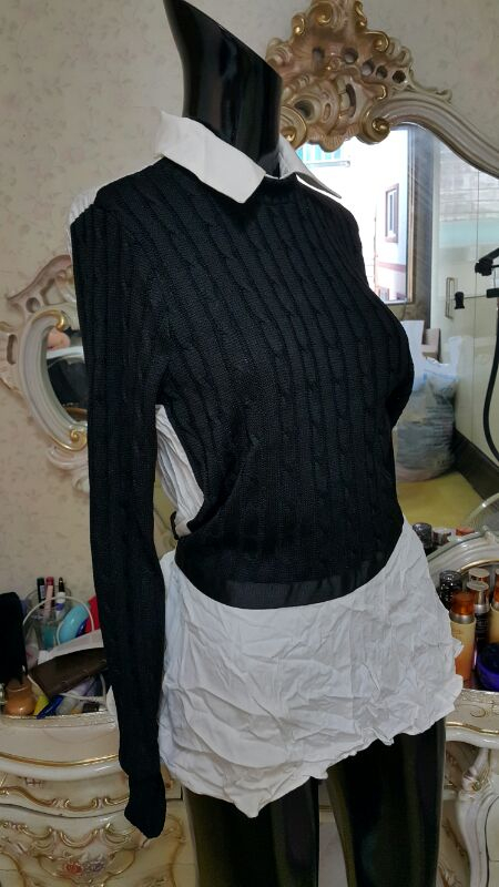 반전니트셔츠 이미지