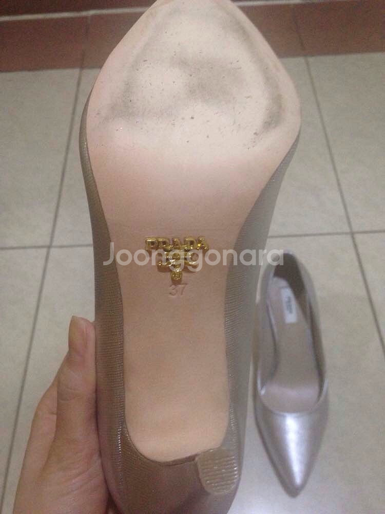 프라다 슈즈 7cm 240mm--1