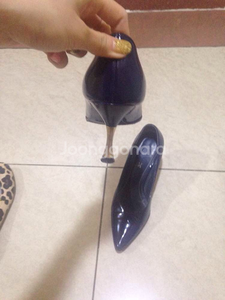 까메오 에나멜 슈즈 230mm--0