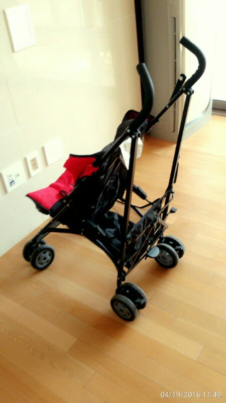 중고접이식유모차--2