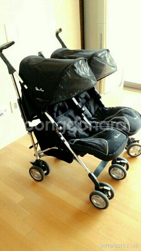 팝듀오 쌍둥이유모차판매--1