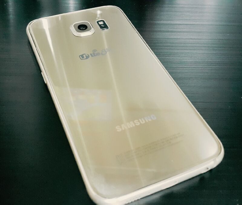 갤럭시 S6 골드 64G--1