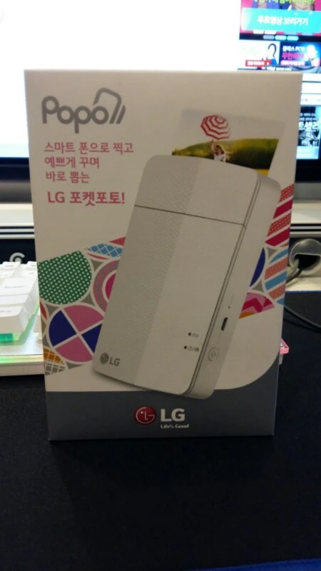lg 포켓포토 pd251 이미지