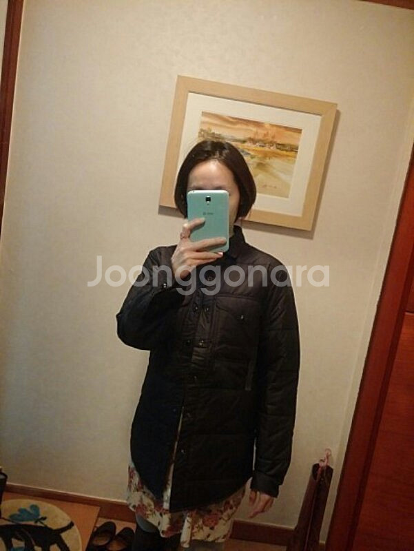 폴로랄프로렌 성인여자 블랙 누빔퀼팅점퍼
55사이즈--6