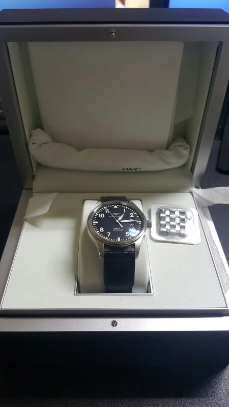 IWC 마크17브레이슬릿 IW326504 판매합니 이미지