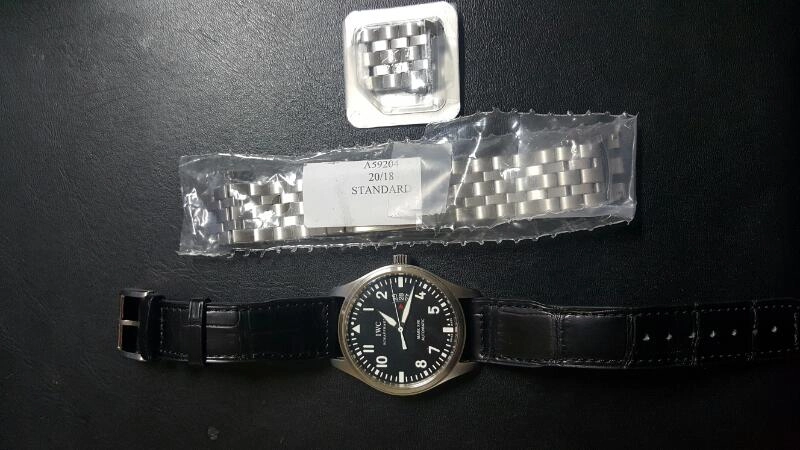 IWC 마크17브레이슬릿 IW326504 판매합니 이미지