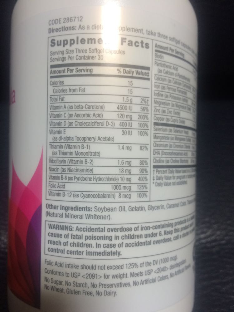 GNC 임산부용 종합영양제(DHA포함) --1