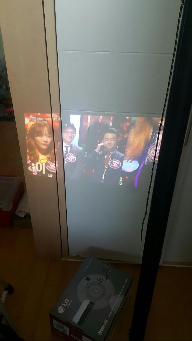 빔프로젝트 _ LG PW700--3