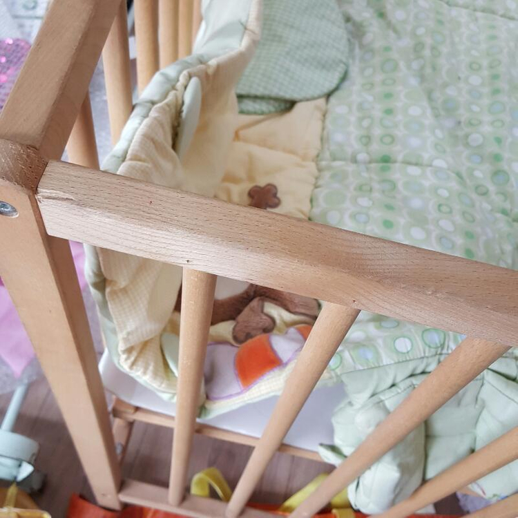 이케아 아기침대--1