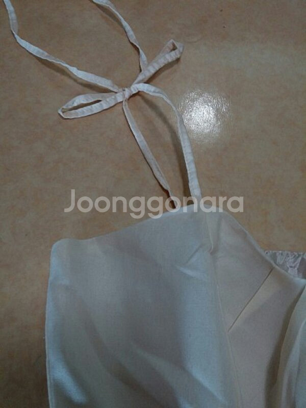 일본에서 사온 아이보리 버블 슬립 원피스--3