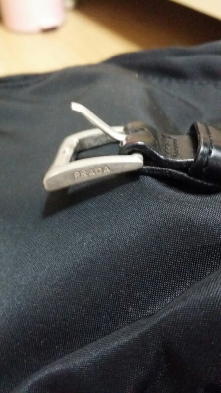 프라다크로스백 (정품)--4