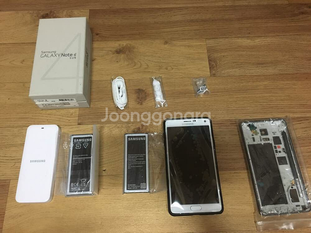 갤럭시 노트4s판매합니다  특sss급 Lg u+ --0