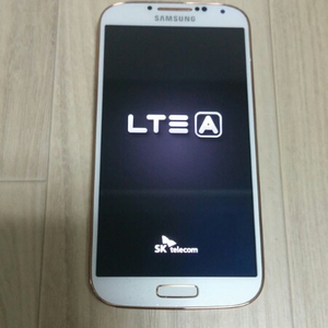 SKT 갤럭시 S4 LTE-A 화이트(가죽느낌 후