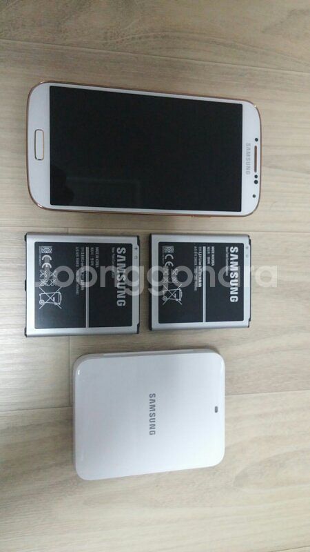SKT 갤럭시 S4 LTE-A 화이트(가죽느낌 후--5