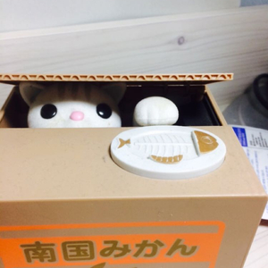 귀여운 고양이 저금통