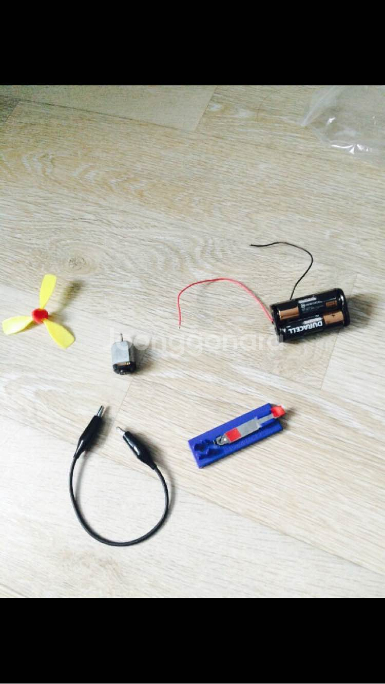 선풍기만들기 전기 회로--3