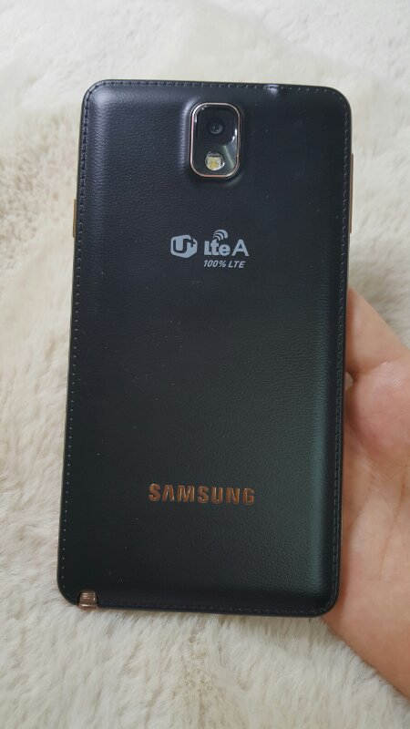 U+ 노트3 골드블랙 팝니다. 이미지