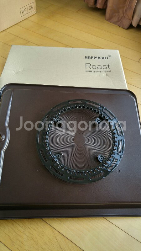 해피콜 인덕션과 다이아몬드 불판--4