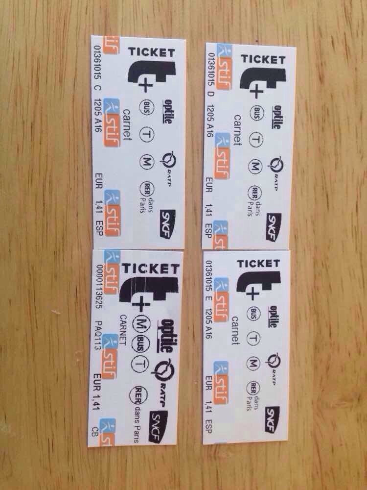 몽파르니스 타워 입장권(이용권)과 파리 교통권 까--1