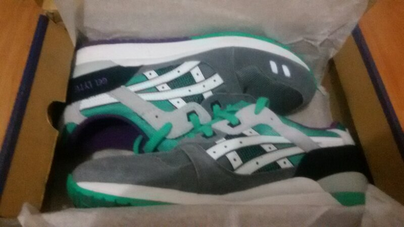 아식스 젤라이트3  그레이프--7