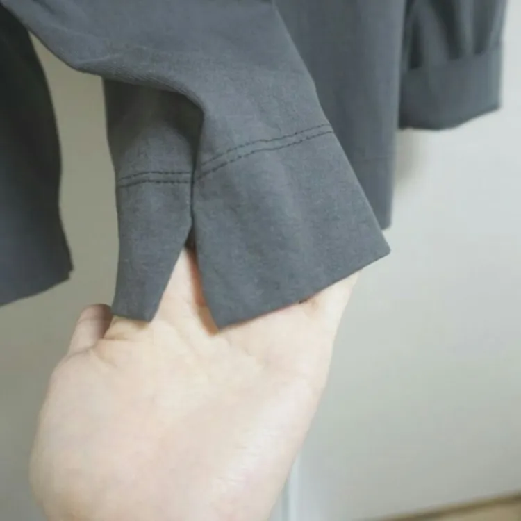새)셀린느 슬릿 트임 루즈핏 영문 프린팅 맨투맨  이미지