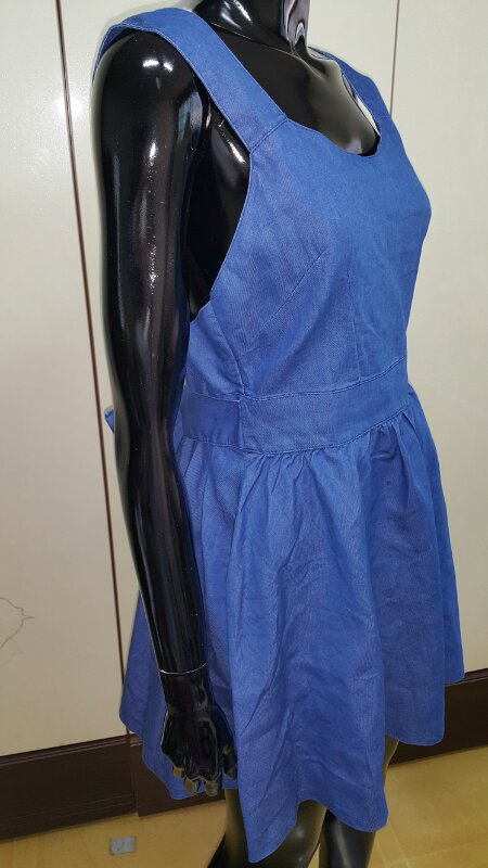 뒷리본원피스 이미지