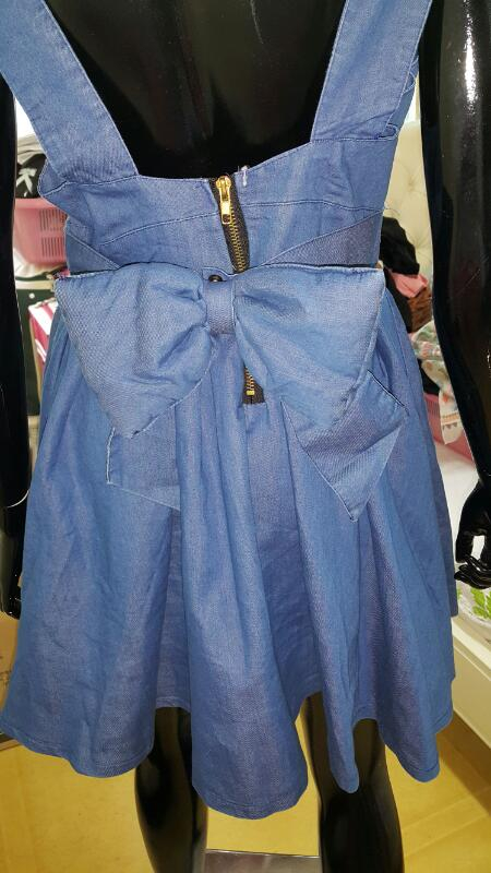 뒷리본원피스 이미지