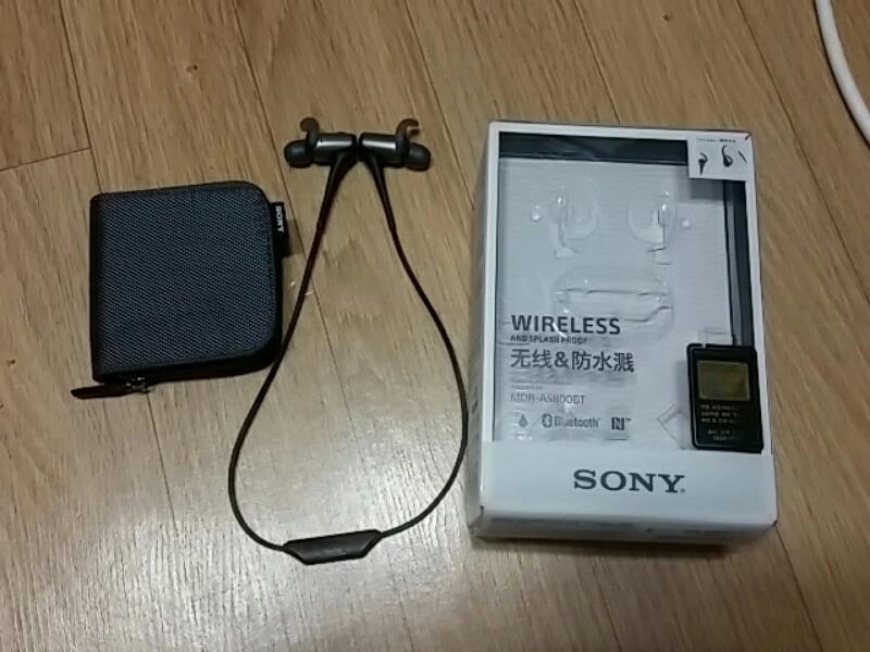 MDR-AS800BT 블랙 중고품 이미지
