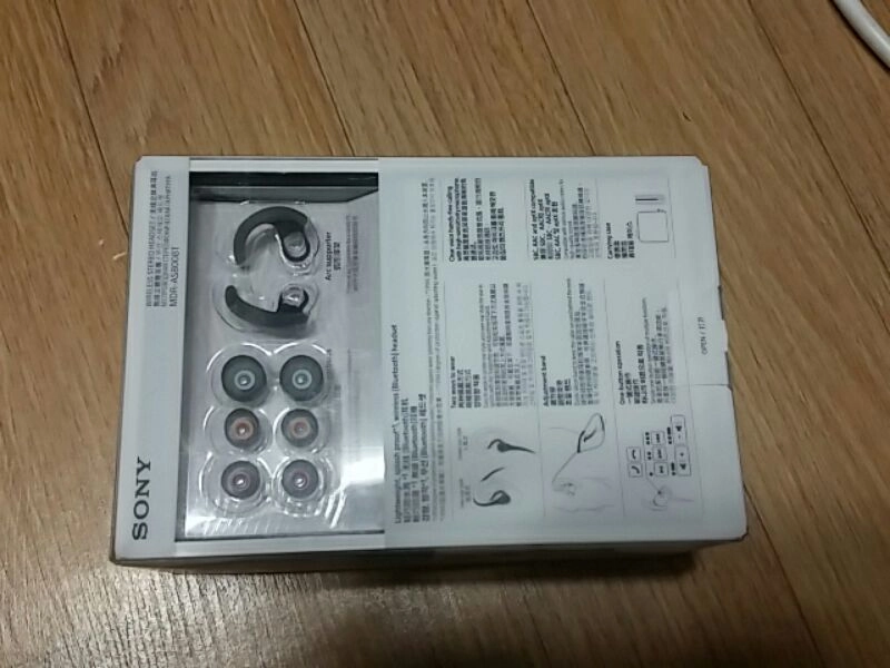 MDR-AS800BT 블랙 중고품 이미지