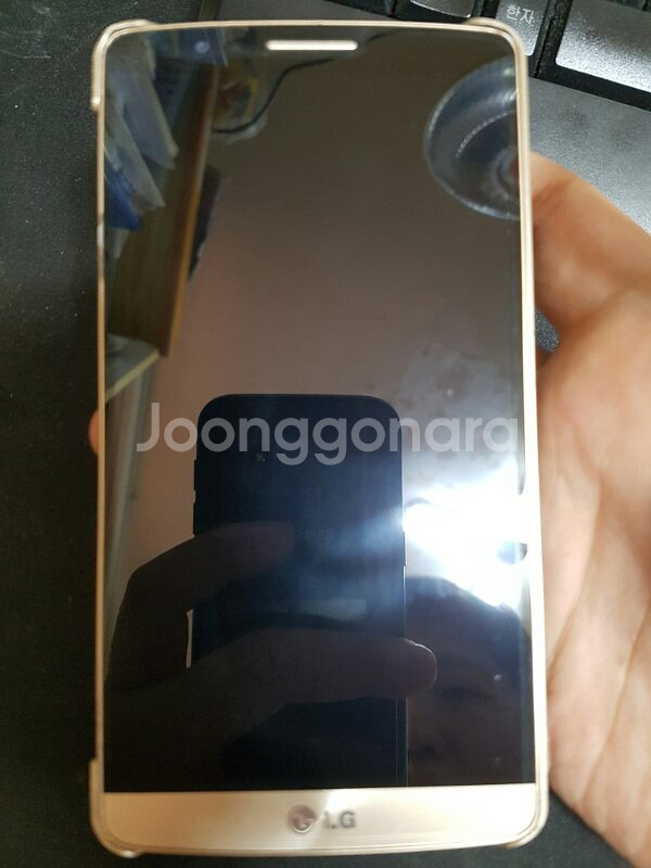 안산 개인 G3 골드 LG 핸드폰 9만원 팝니다.--1
