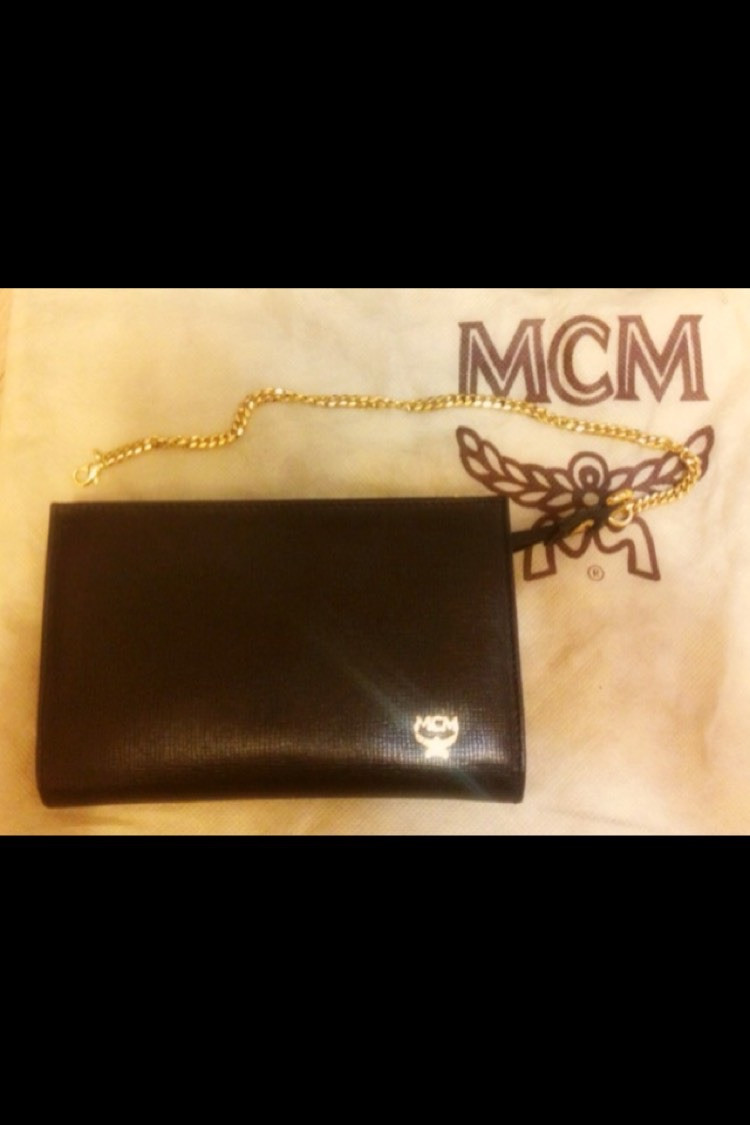 [정품] MCM 블랙 숄더백 이미지