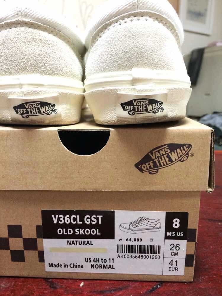 [판매중] 반스vans 올드스쿨 네츄럴 260mm 이미지
