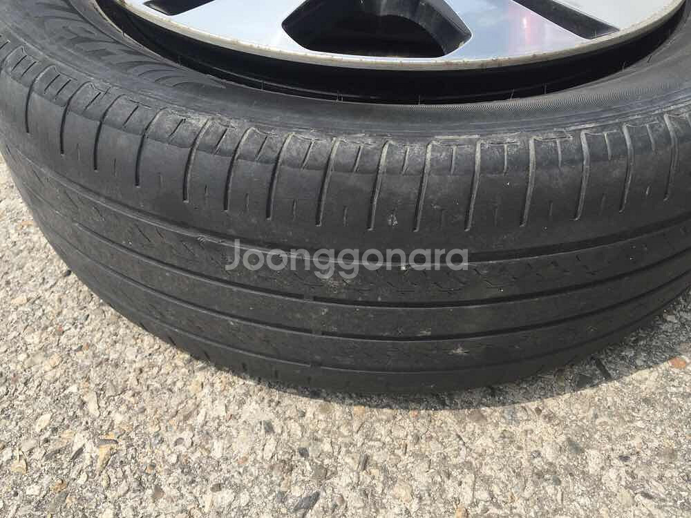 스포티지r순정 18인치 타이어 휠 판매--8