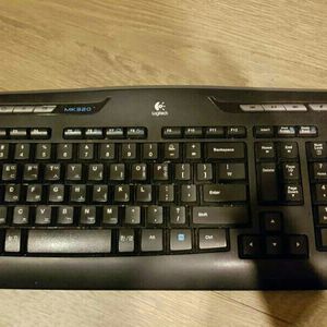 로지텍 MK320 무선 키보드 + 리시버