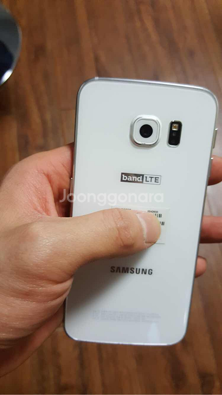 갤럭시s6엣지 화이트 32GB--1
