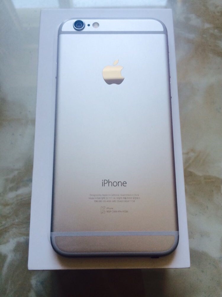 아이폰6 64g실버 팝니다 이미지