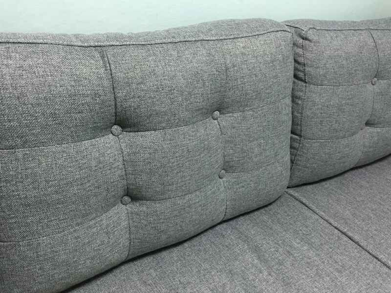 3인용 패브릭 소파 (상태좋음)--2