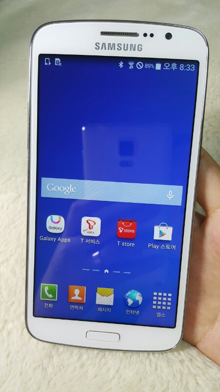 SKT 갤럭시 그랜드2 화이트 팝니다.--0