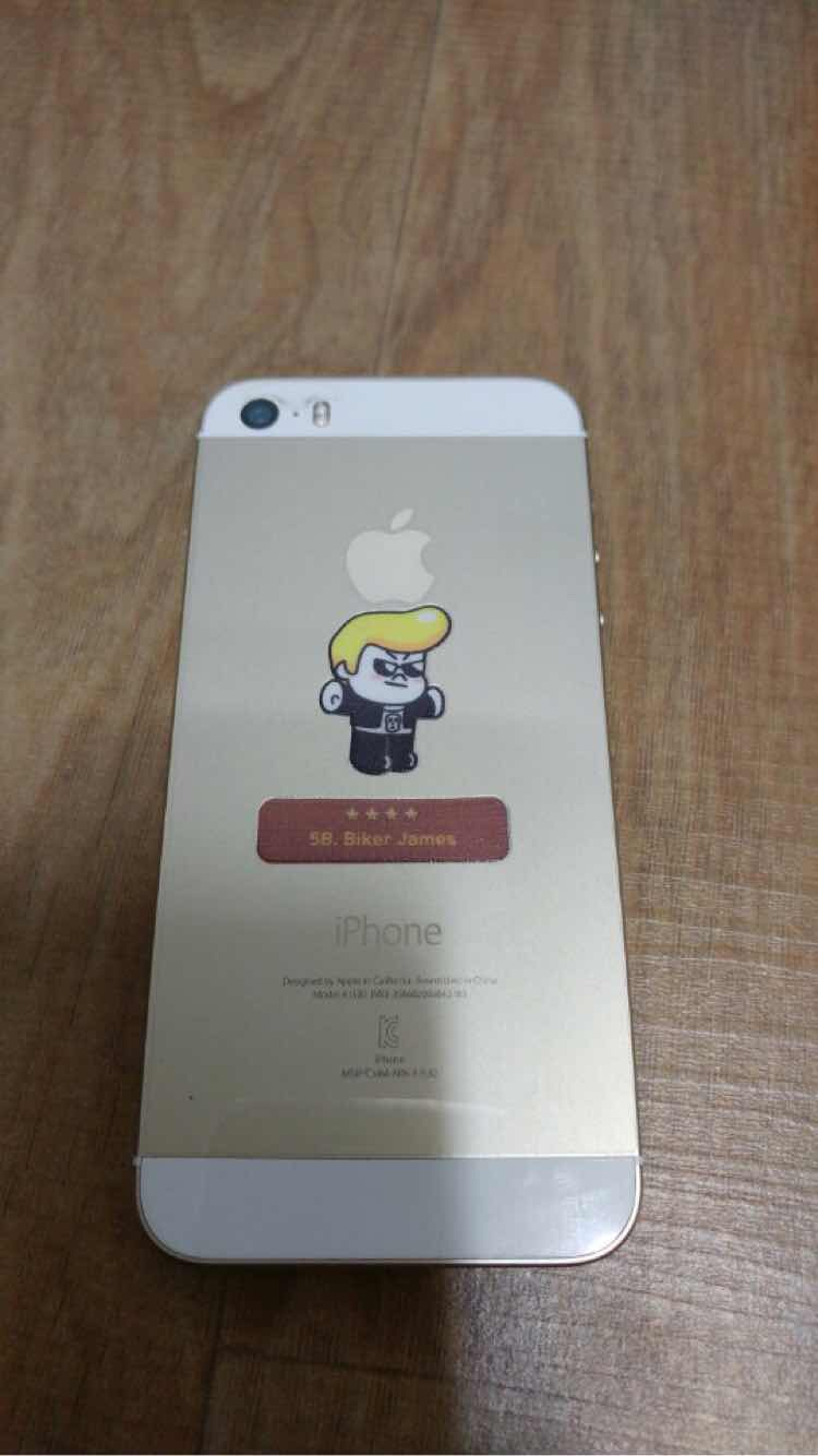 아이폰 5s 16기가 골드 이미지