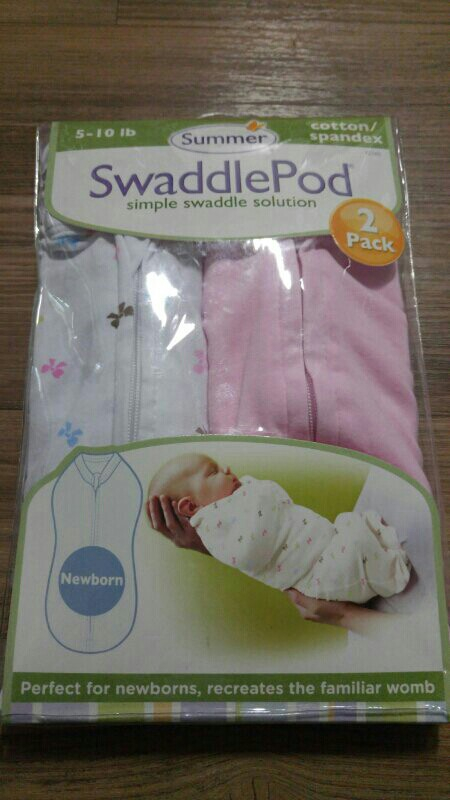 [새상품] 미국정품 여아여름용 스와들팝, 스와들미--1