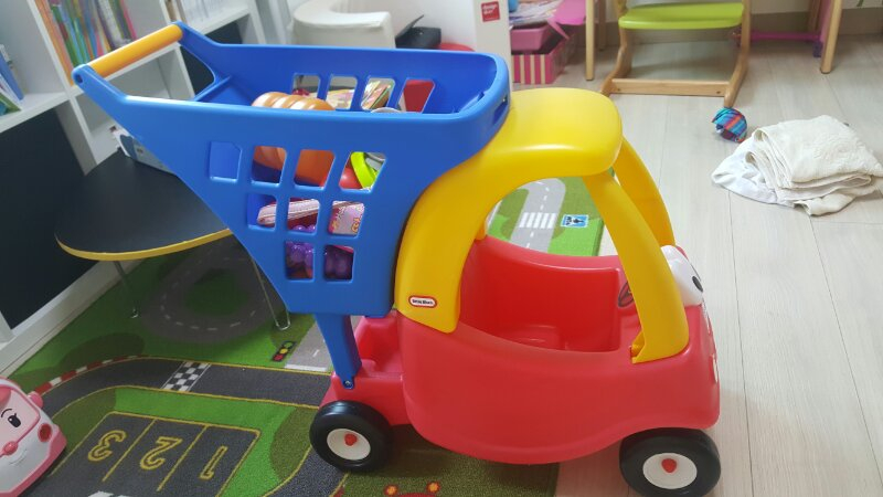 리틀타익스 걸음마쇼핑카트--1